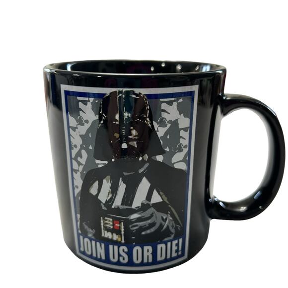 Star Wars Darth Vader 16 Ounce Coffee Mug Large Ceramic Black - Picture 1 of 8